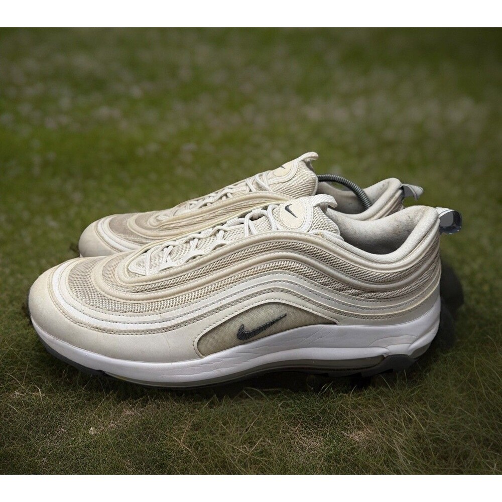 Nike Air Max 97 Golf White Pure Platinum Cool Grey CI7538-100 Men Sz 15 RARE